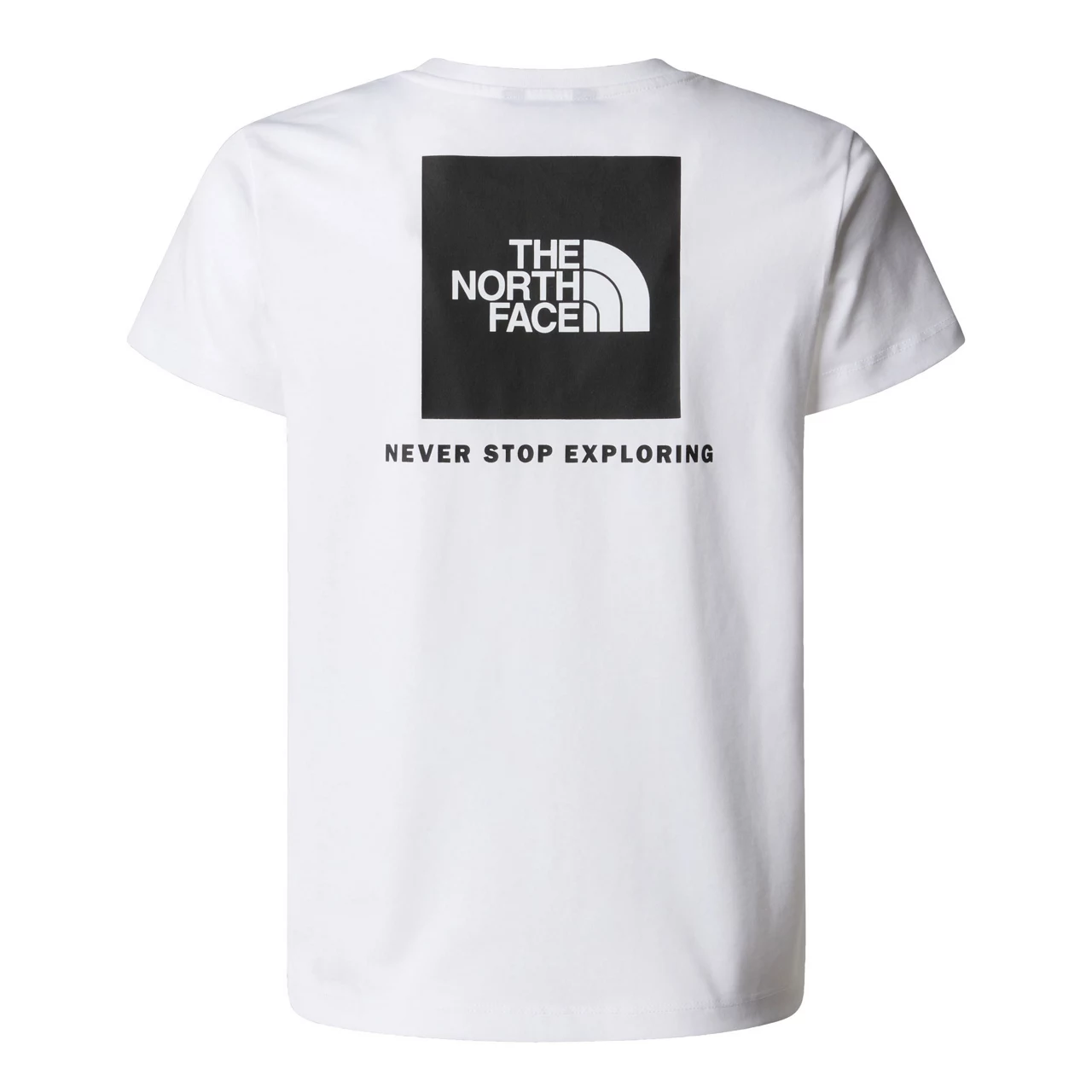 THE NORTH FACE Redbox Logo T-Shirt - White