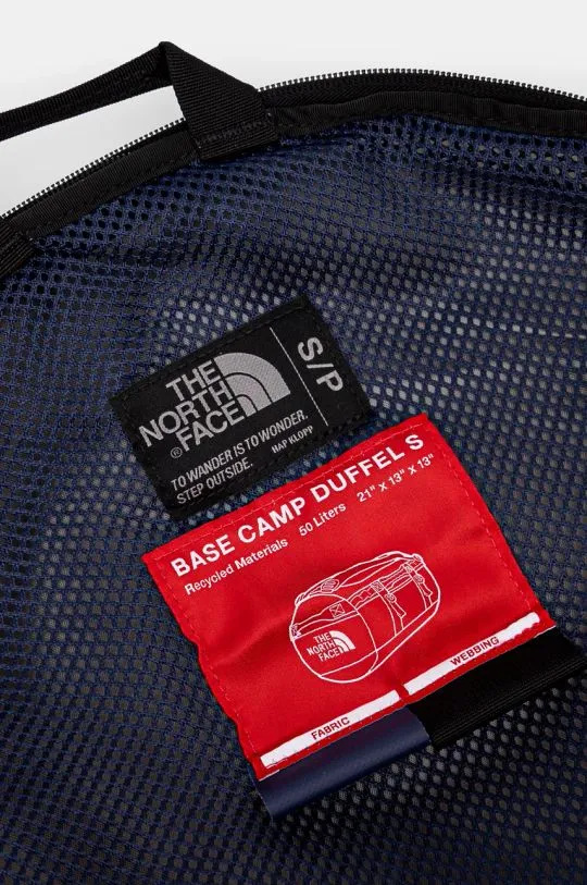 The North Face sports bag Base Camp Duffel - S navy blue color NF0A52ST4Y21