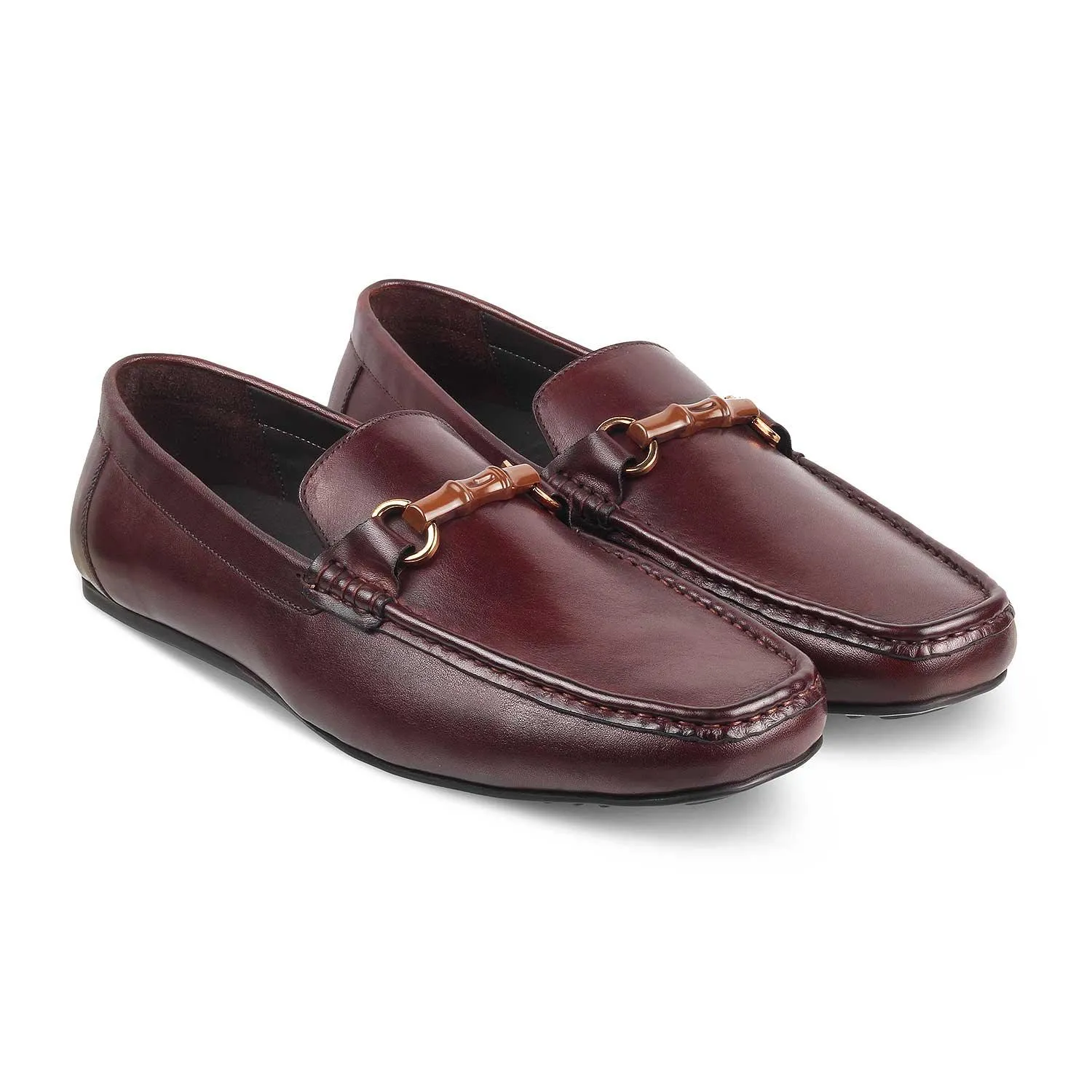 The Porter Brown Men's Leather Loafers Tresmode