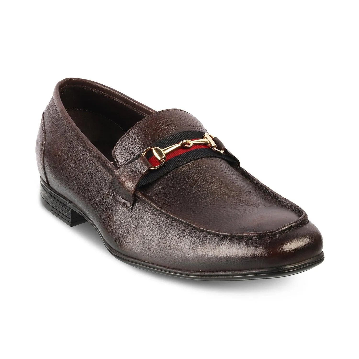 The Suchi Brown Mens Leather Loafers