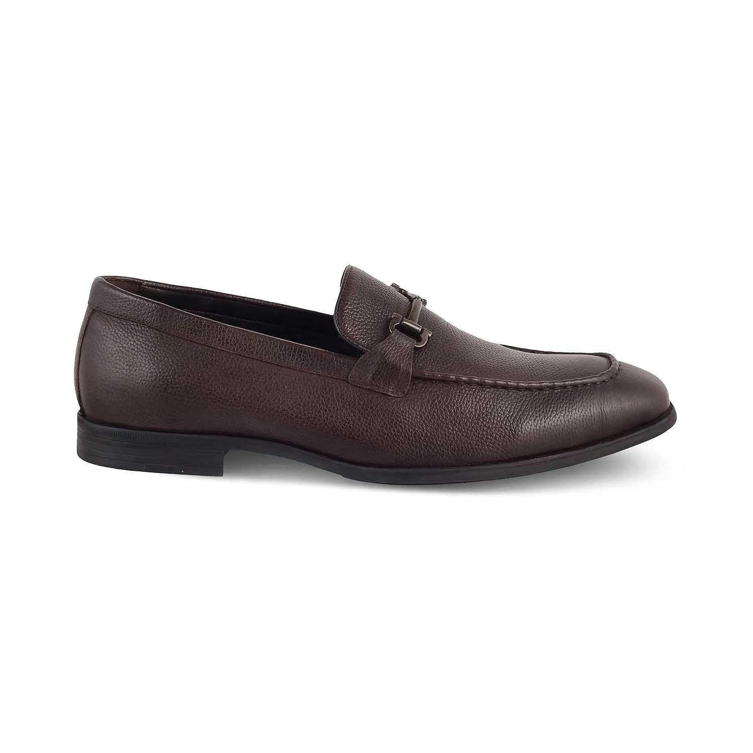 The Tumac Brown Men's Leather Loafers Tresmode