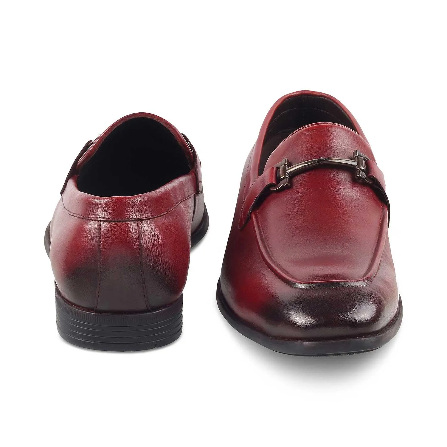 The Yobaa Tan Men's Leather Loafers Tresmode