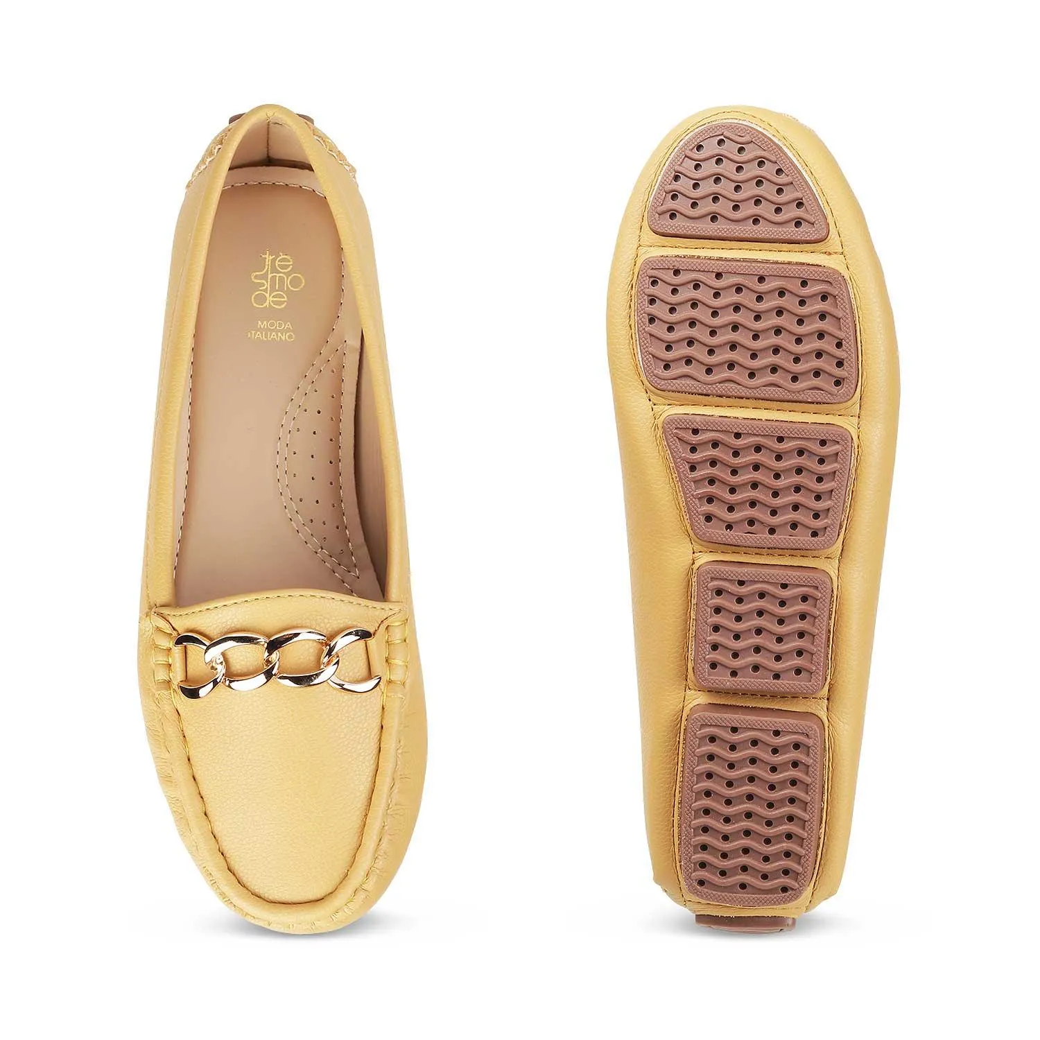 The Yolo Yellow Women's Casual Loafers