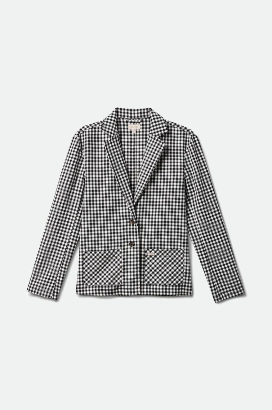 Thurston Blazer - Black/Off White