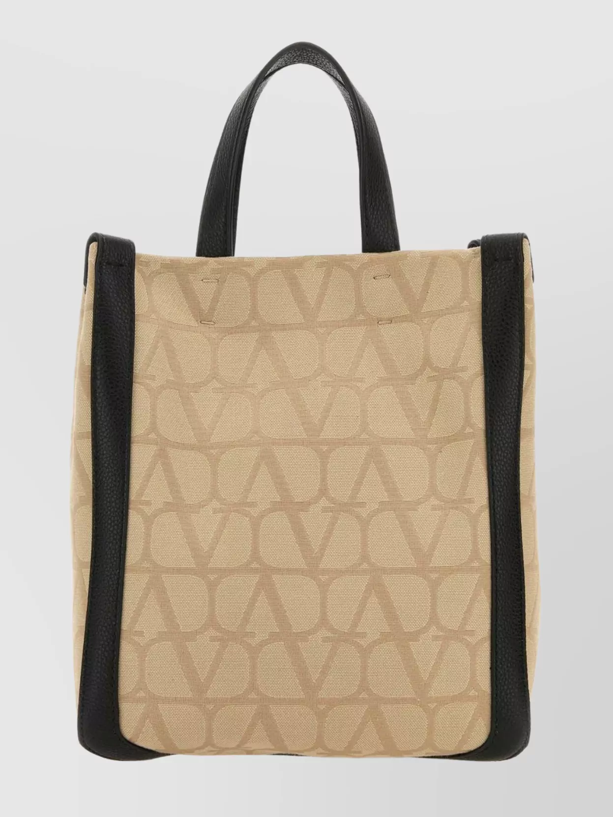 Valentino Garavani   Structured two-tone tote bag