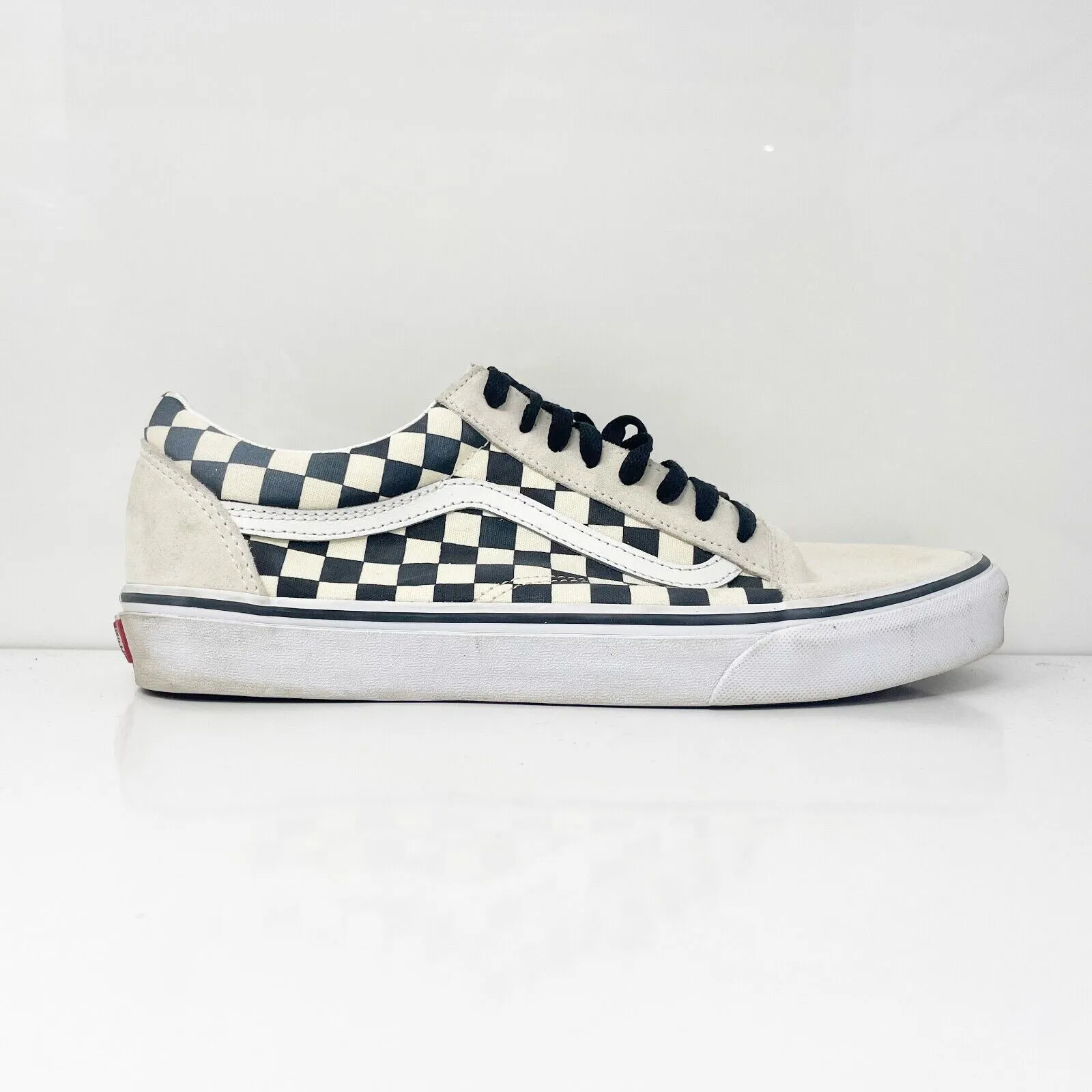 Vans Mens Off The Wall 721356 Ivory Casual Shoes Sneakers Size 11