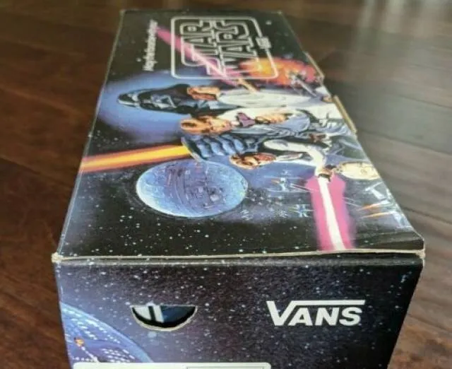 Vans star wars x authentic a new hope movie poster 2014 vintage mens new rare