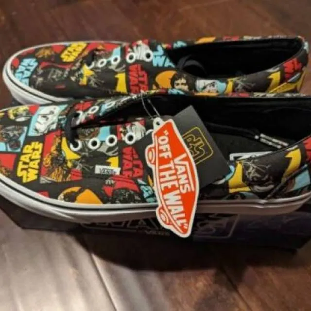 Vans star wars x era classic repeat movie boba vader 2014 vintage mens new rare