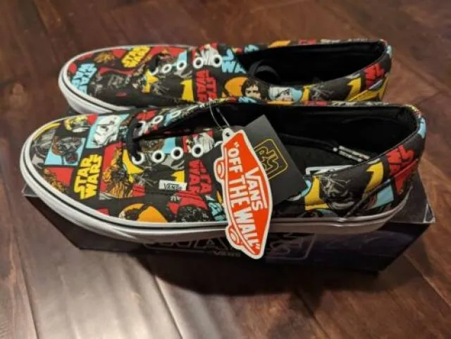 Vans star wars x era classic repeat movie boba vader 2014 vintage mens new rare