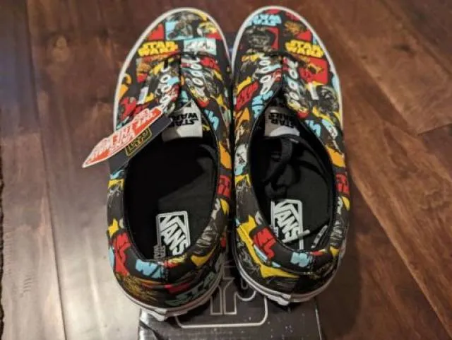 Vans star wars x era classic repeat movie boba vader 2014 vintage mens new rare