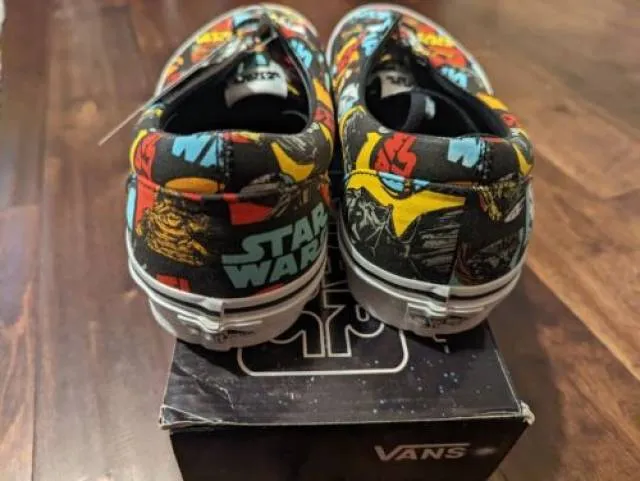 Vans star wars x era classic repeat movie boba vader 2014 vintage mens new rare