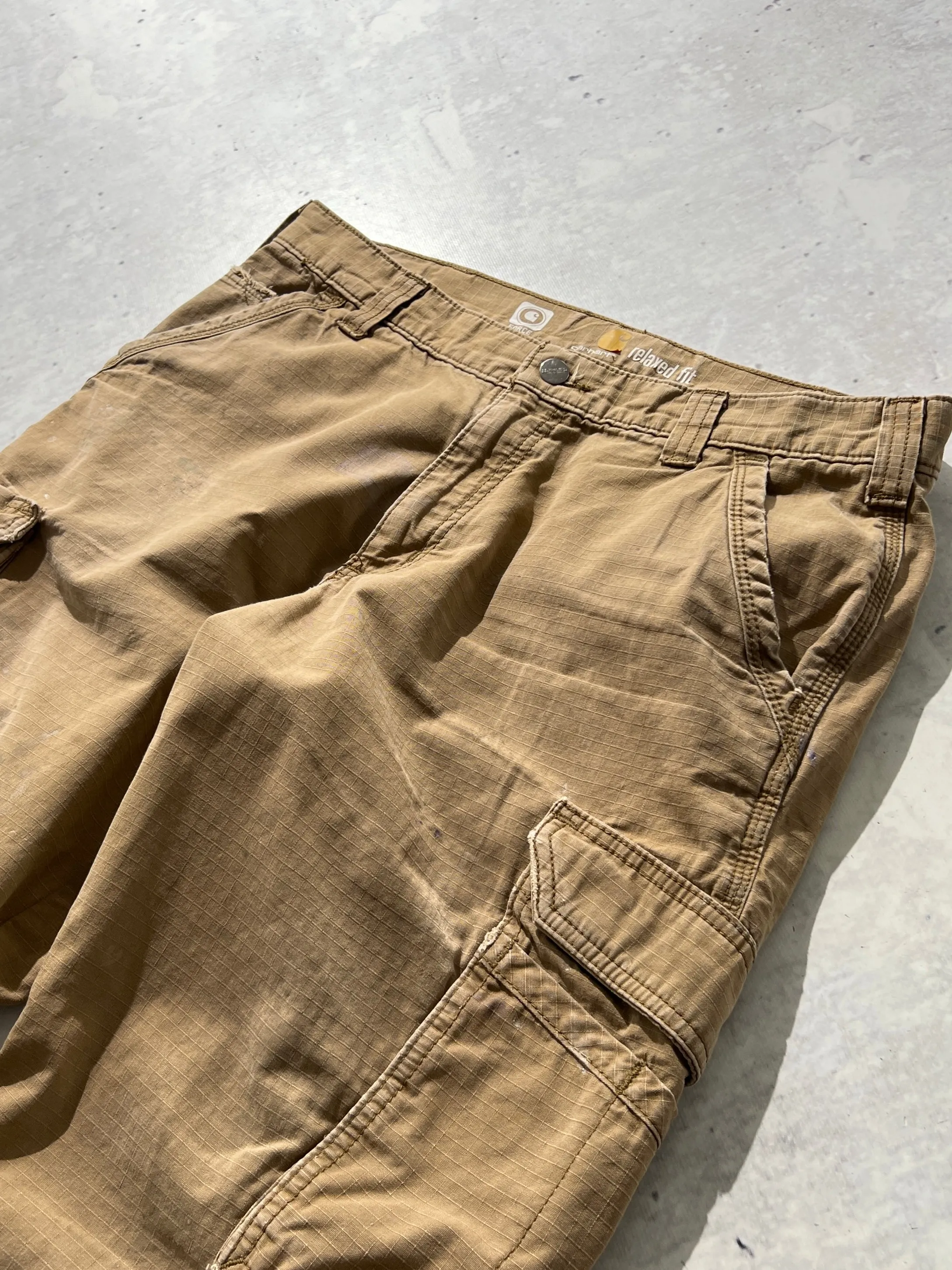 Vintage Carhartt rip stop canvas cargo pants (W34 x L30)