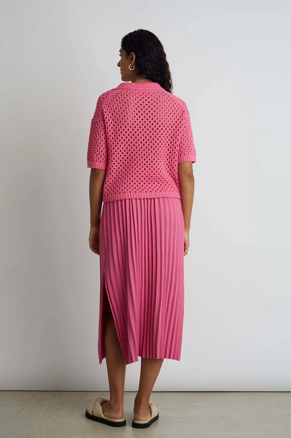 VIOLET SKIRT - TAFFY PINK