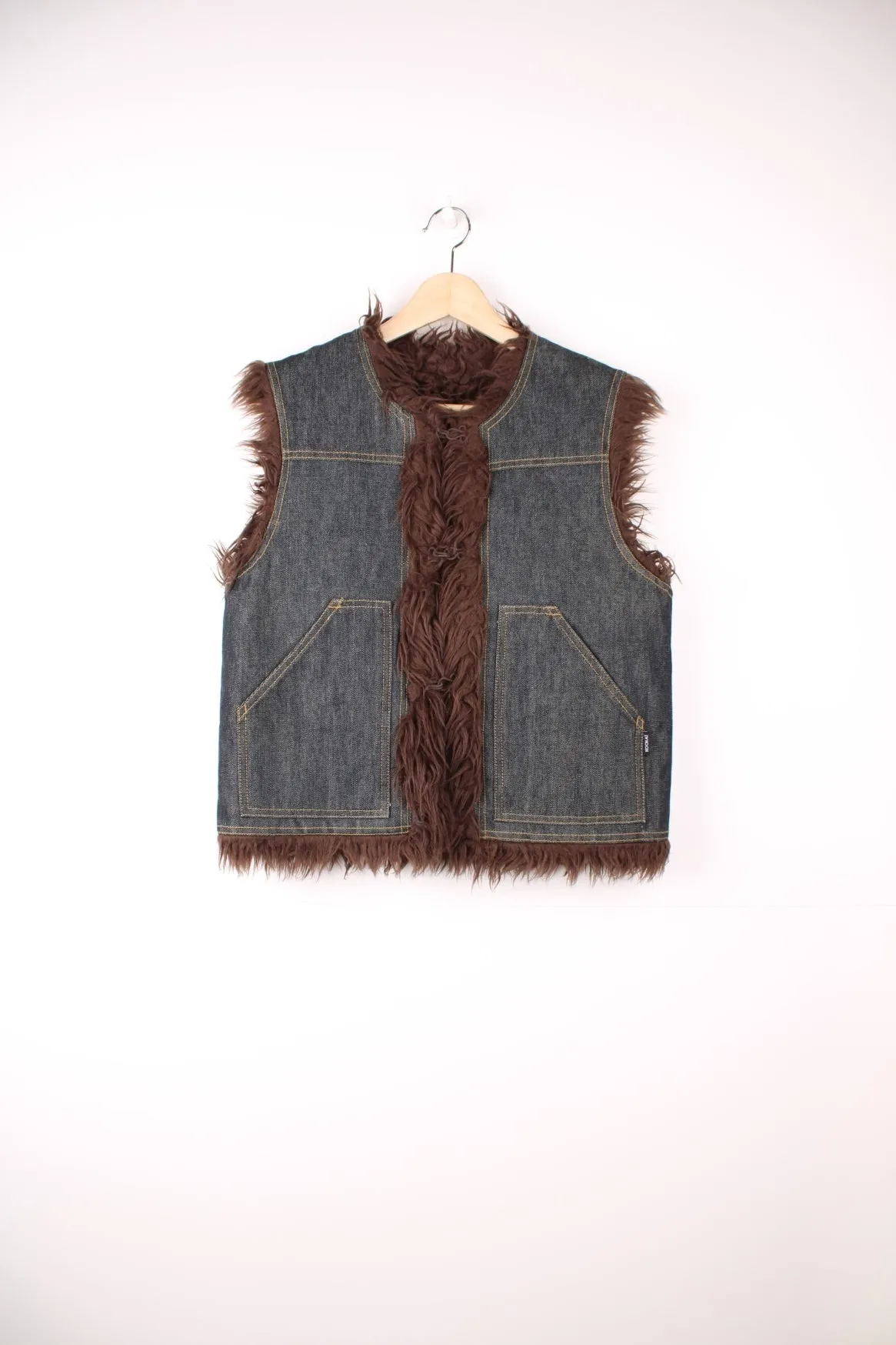 Y2K Denim Vest