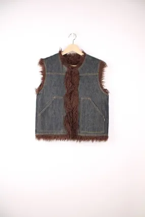 Y2K Denim Vest