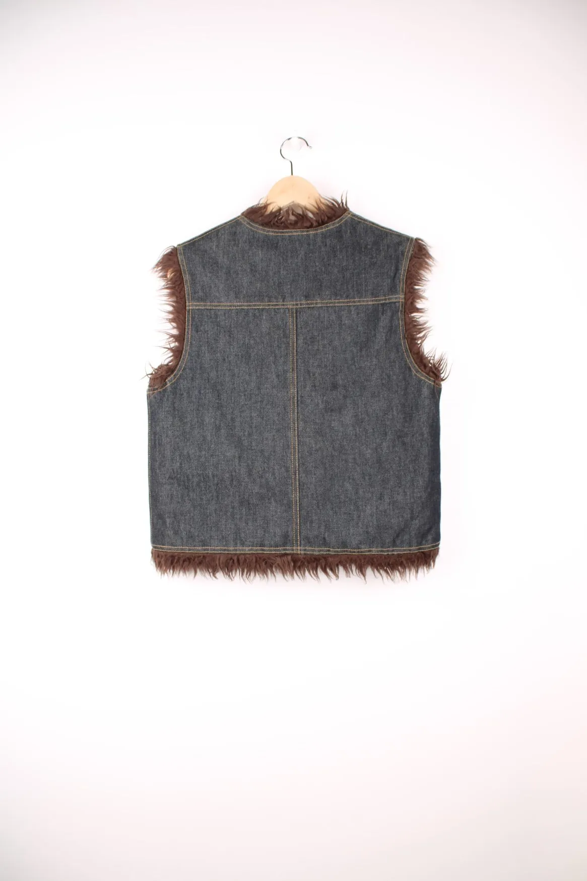 Y2K Denim Vest