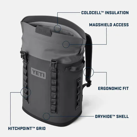 Yeti Hopper M20 Soft Backpack Cooler - M20 Hopper Backpack Soft Cooler